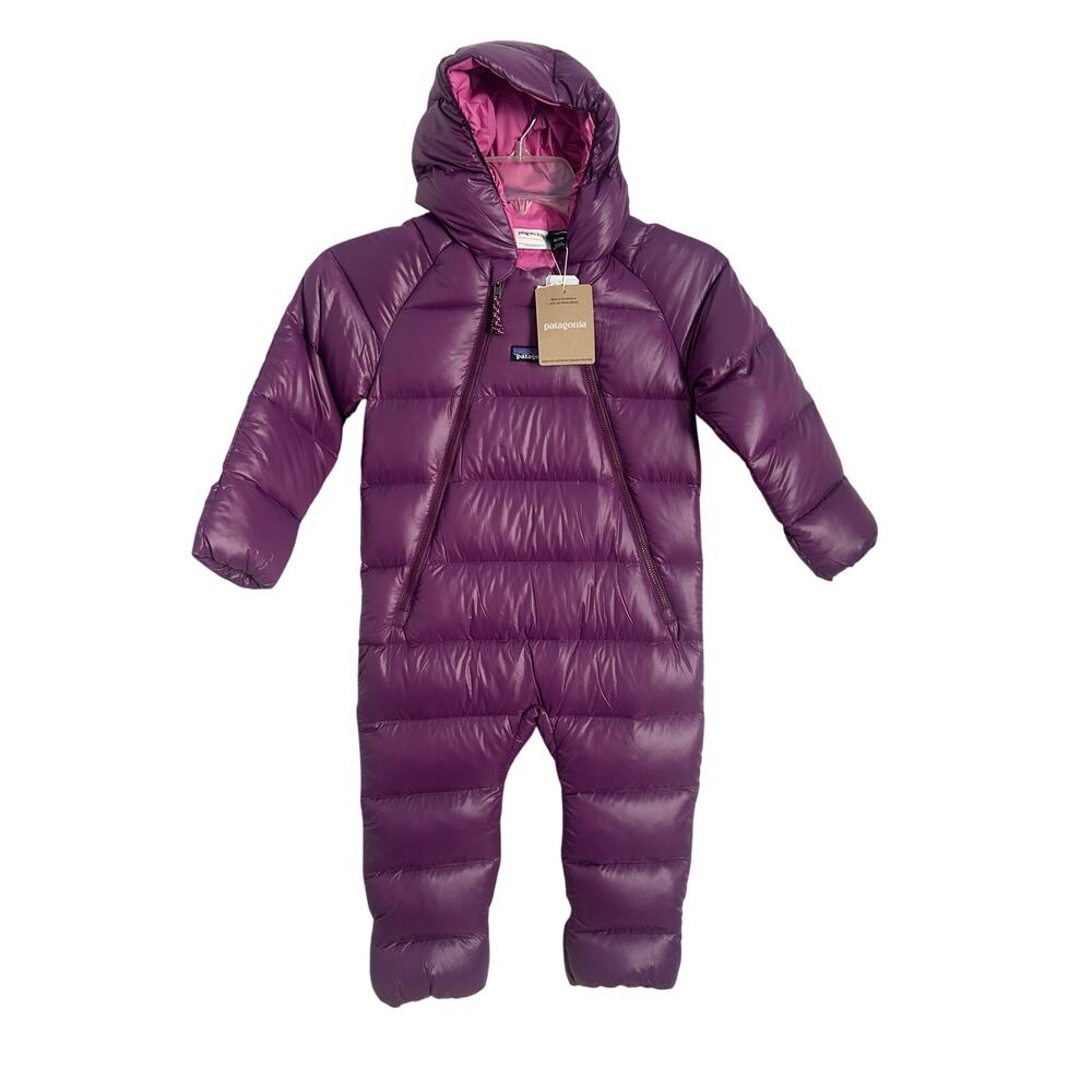 Patagonia Purple Kids Down Puffer Bunting